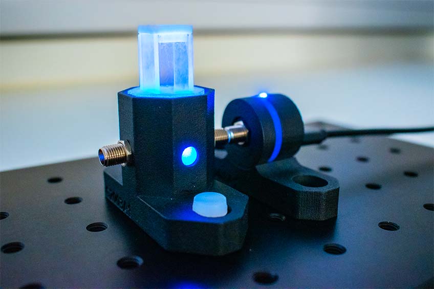 UV Light Source Spectroscopy