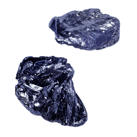 The crystal form of black phosphorus