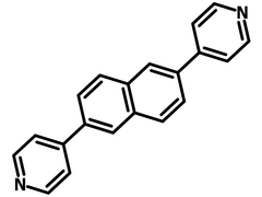 950520-39-5 - 2,6-di(pyridin-4-yl)naphthalene chemical structure