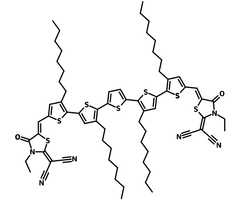 DRCN5T Chemical structure, CAS# 1674394-69-4