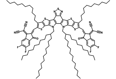 Chemical structure of DTY6, green energy materials