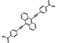 1562777-29-0 - 4,4'-(Anthracene-9,10-diylbis(ethyne-2,1-diyl))dibenzoic acid chemical structure