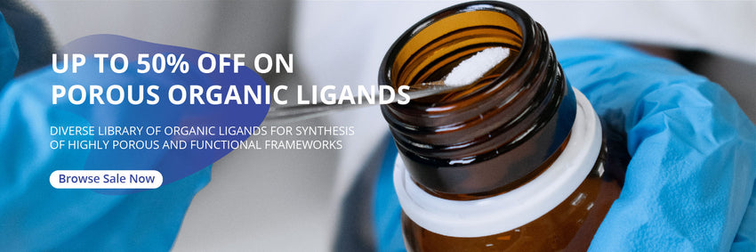 MOF and COF ligands sale now on