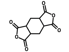 1,2,4,5-cyclohexanetetracarboxylic dianhydride (HPMDA) chemical structure, CAS 2754-41-8.