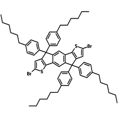 IDTB6-2Br Chemical Structure, CAS 1049034-71-0