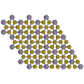 Manganese phosphorus triselenide crystal by size