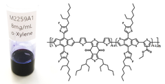 pbdb-tf-t1 chemical structure and solubility in o-xylene