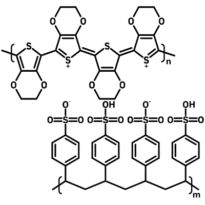 PEDOT:PSS Poly(3,4-ethylenedioxythiophene) polystyrene sulfonate
