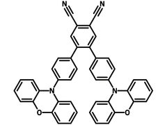 px-vpn chemical structure, 1784766-39-7, 4,4''-Di-10H-phenoxazin-10-yl[1,1':2',1''-terphenyl]-4',5'-dicarbonitrile