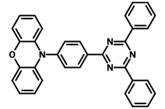 PXZ-TRZ chemical structure, CAS 1411910-25-2