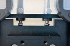 Micrometers in contact with gantry