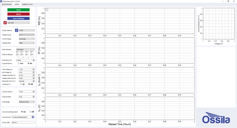 Solar Cell Lifetime Measurement Software