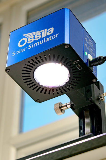 Ossila LED Solar Simulator illuminated