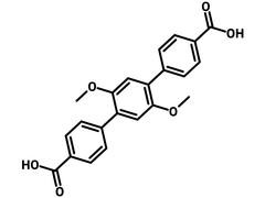 1392416-19-1 - 2',5'-Dimethoxy[1,1':4',1''-terphenyl]-4,4''-dicarboxylic acid chemical structure