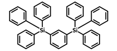 UGH3, 1,3-Bis(triphenylsilyl)benzene chemical structure
