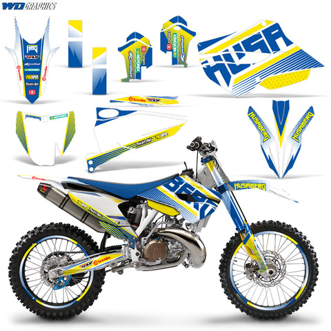 Husaberg FE / FS 390-450-570 2009-2012 Motocross Graphic Kit Race