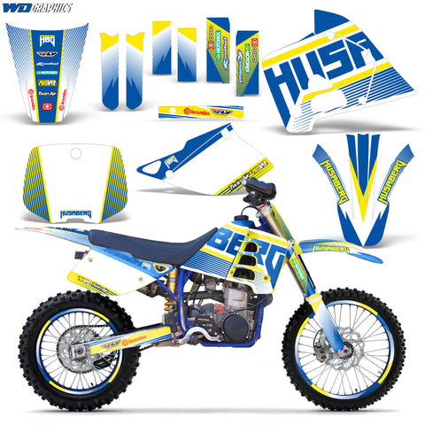 Husaberg FE / FS 390-450-570 2009-2012 Motocross Graphic Kit Race