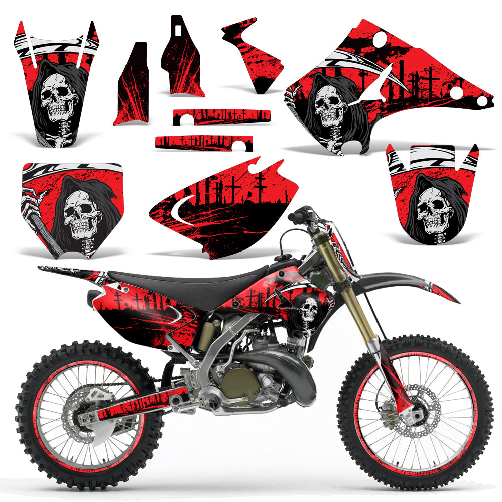 Kawasaki KX 125/250 2003-2012 Motocross Graphic Reaper V2 – Decals