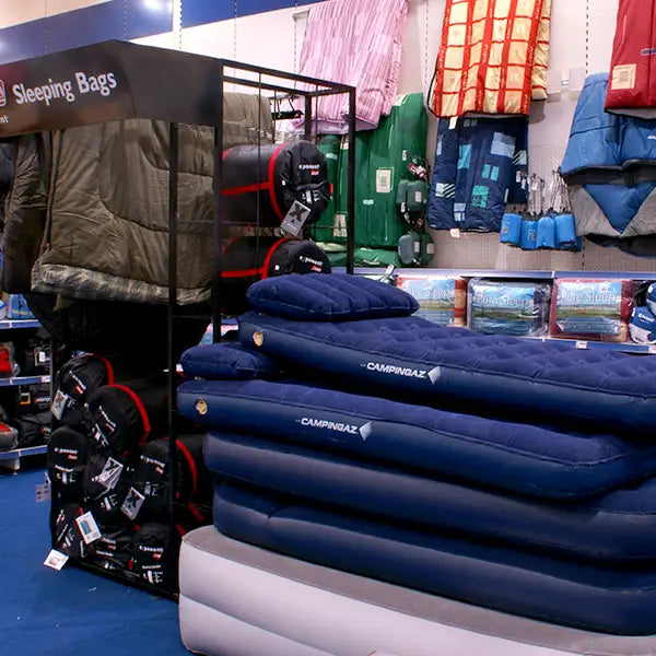 Sleeping Bags & Camp Beds