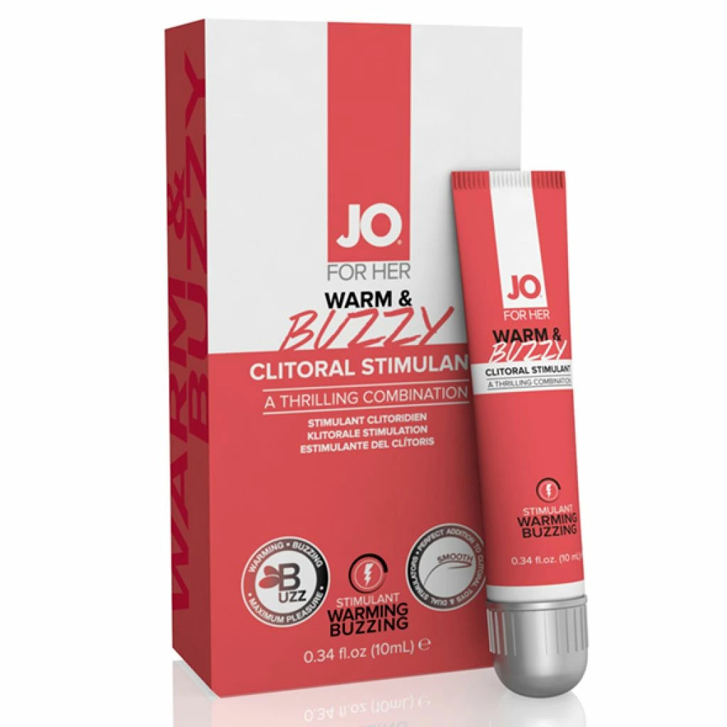 Warm günstig Kaufen-System JO - Clitoral Stimulant Warm & Buzzy 10 ml. System JO - Clitoral Stimulant Warm & Buzzy 10 ml <![CDATA[JO WARM AND BUZZY is formulated to be the complete sensation package, with not one, but two unique sensations.. Enjoy a mild tingle that 