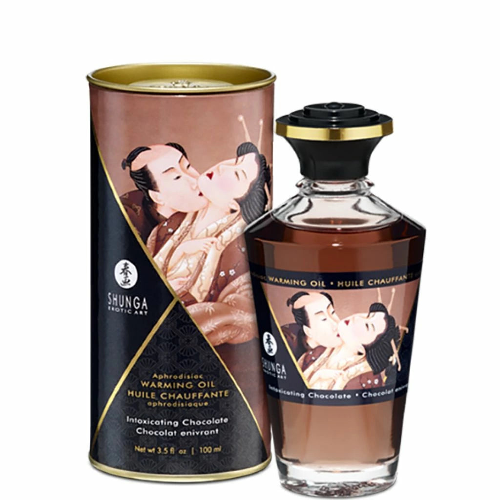 the Warm günstig Kaufen-Shunga - Aphrodisiac Warming Oil Chocolate 100 ml. Shunga - Aphrodisiac Warming Oil Chocolate 100 ml <![CDATA[A delicious edible warming oil created especially to excite erogenous zones. Activate by the warm breath of soft intimate kisses. - Perfect for u