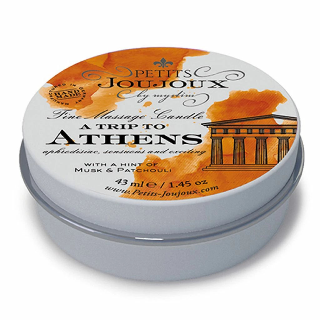 Warm günstig Kaufen-Petits Joujoux - Massage Candle Athens 33g. Petits Joujoux - Massage Candle Athens 33g <![CDATA[After the fragrant candle has been lighted its wax is melting to a comfortably warm massage oil which is indulging and nourishing the skin. The exquisite Petit