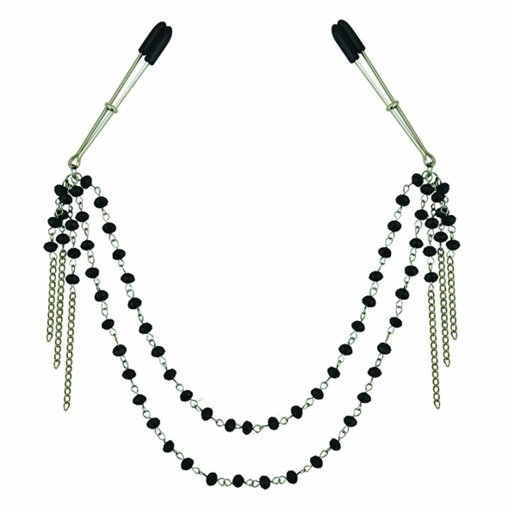 Eve of günstig Kaufen-Sportsheets - Sincerely Black Jeweled Nipple Clips. Sportsheets - Sincerely Black Jeweled Nipple Clips <![CDATA[The rich black beads are pleasing to the eye, and the strand reflects even the slightest bit of light in the darkest of rooms. To see them spar