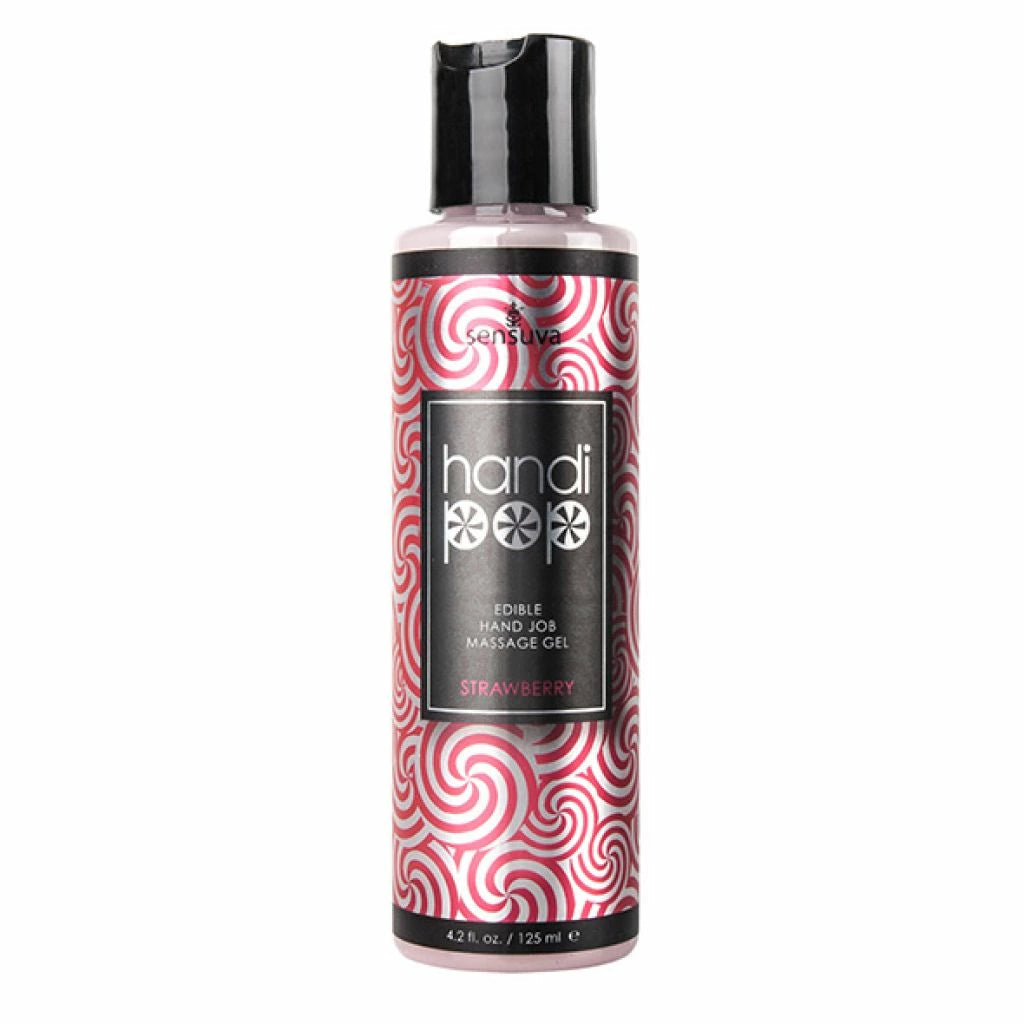 Eat To günstig Kaufen-Sensuva - Handipop Massage Gel Strawberry 125 ml. Sensuva - Handipop Massage Gel Strawberry 125 ml <![CDATA[Let your hands work their magic to give him a hand massage he will never forget. HandiPop was created to give him an ultra slippery, extra long han
