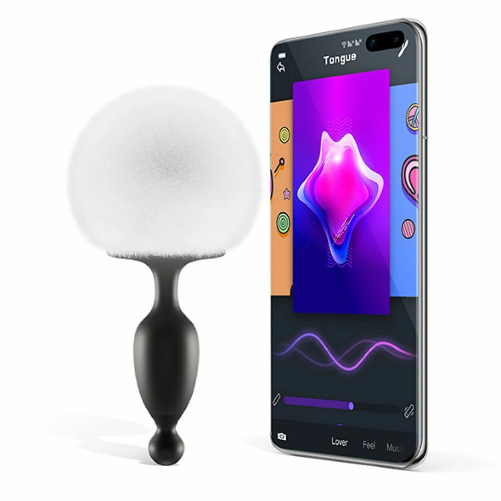 The AI günstig Kaufen-Magic Motion - Bunny Tail Anal Plug. Magic Motion - Bunny Tail Anal Plug <![CDATA[This is the first APP-controlled anal plug with a rex rabbit fur ball on the market. You can control or Be controlled, so you never know when the next buzz is coming. The Ma