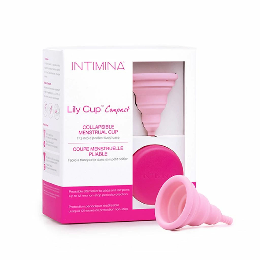 small günstig Kaufen-Intimina - Lily Compact Cup A. Intimina - Lily Compact Cup A <![CDATA[The world's first collapsible menstrual cup. Meet the world's first collapsible cup that folds flat and fits into a small protective case. Toss it in your backpack, purse or pocket, and
