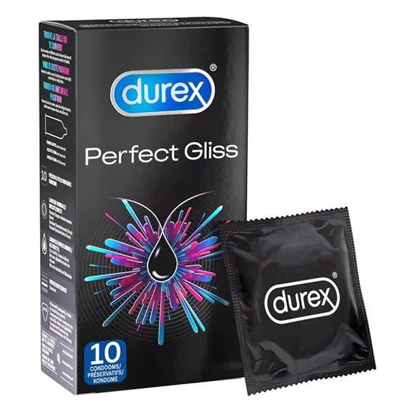 You Do günstig Kaufen-Durex - Perfect Gliss Condoms 10 pcs. Durex - Perfect Gliss Condoms 10 pcs <![CDATA[The Durex Perfect Gliss Condoms have the most lubricant of all the condoms in the Durex range. You can use them for vaginal, anal or oral sex. This condom has extra silico