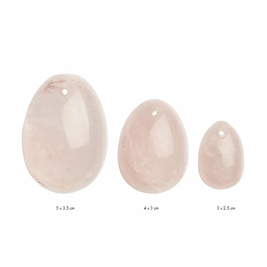 en Trainer günstig Kaufen-La Gemmes - Yoni Egg Set Rose Quartz. La Gemmes - Yoni Egg Set Rose Quartz <![CDATA[Wear this yoni egg as a piece of jewelry around your neck, in your pocket, in your bra or as a pelvic floor muscle trainer in your vagina. A yoni egg was originally intend