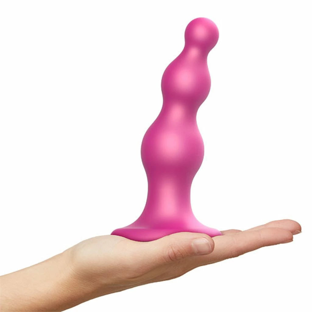 Cal The günstig Kaufen-Strap-On-Me - Dildo Plug Beads Metallic Raspberry Pink L. Strap-On-Me - Dildo Plug Beads Metallic Raspberry Pink L <![CDATA[Let yourself be charmed by the new hybrid range 