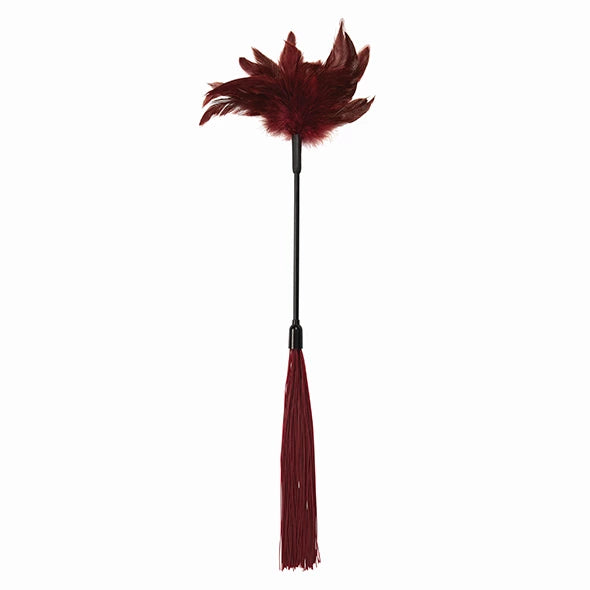 with the günstig Kaufen-S&M - Enchanted Feather Tickler. S&M - Enchanted Feather Tickler <![CDATA[Heighten impact play with the sensation focused, Enchanted Feather Tickler. Introduce the soft stroke of the burgundy feather on all erogenous zones then tickle with the sil