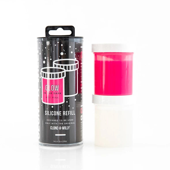 Note  günstig Kaufen-Clone A Willy - Refill Glow in the Dark Hot Pink Silicone. Clone A Willy - Refill Glow in the Dark Hot Pink Silicone <![CDATA[Get some more rubber to make another dildo or whatever you can imagine! NOTE: this item does not include necessary directions, mo