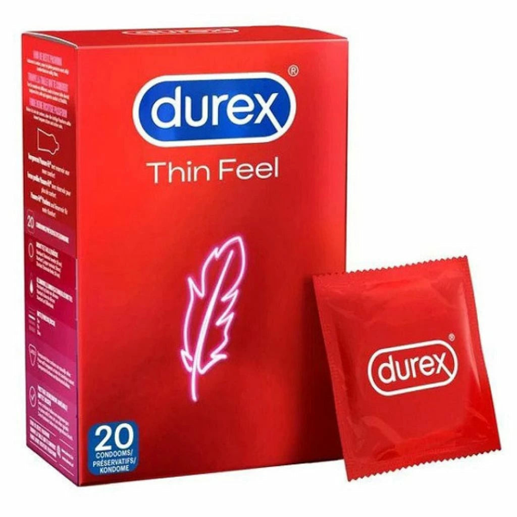 You Do günstig Kaufen-Durex - Thin Feel Condoms 20 pcs. Durex - Thin Feel Condoms 20 pcs <![CDATA[Add a new life to your sexy time with Durex Thin Feel Condoms. They are only 0.055mm thick and give the real feeling of skin-to-skin contact, strengthening the bond with your part