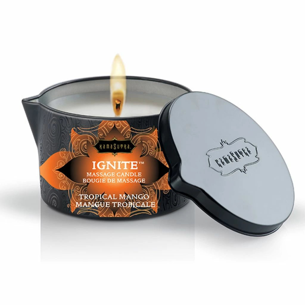Cal The günstig Kaufen-Kama Sutra - Ignite Tropical Mango 170g. Kama Sutra - Ignite Tropical Mango 170g <![CDATA[Escape to paradise with this exotic, scented candle. The Massage Oil Candle is made with skin-conditioning Coconut Oil, Shea butter and Vitamin E, the rich formula m