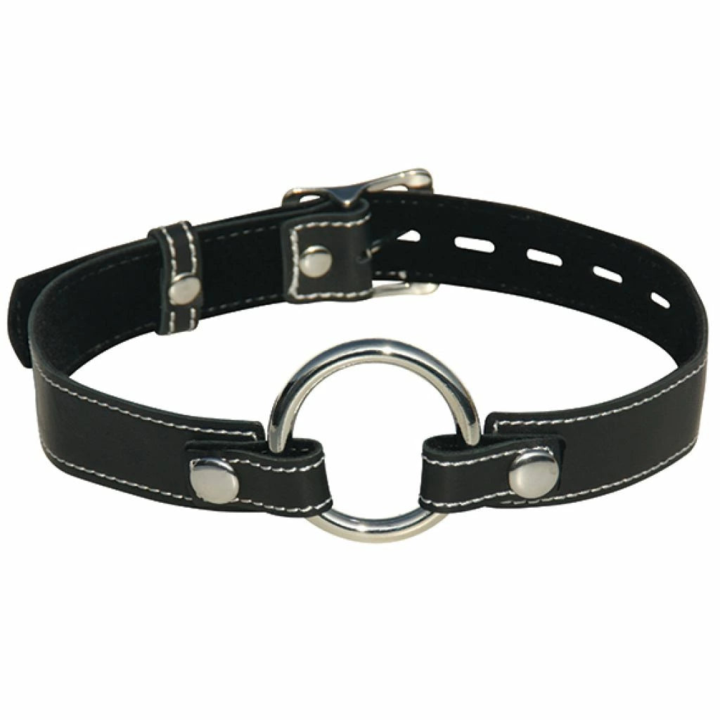 The Cow günstig Kaufen-Sportsheets - Edge Seamless O-Ring Gag. Sportsheets - Edge Seamless O-Ring Gag <![CDATA[- Cowhide leather with comfort lining - Nickel free metal hardware - Interchangeable 3,8 cm O-Ring can be replaced with other O-Rings - Lockable buckle closure with 61