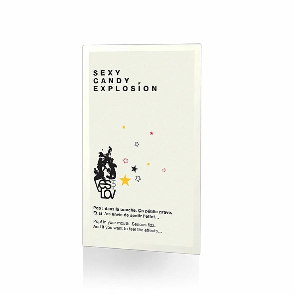 Can U günstig Kaufen-YESforLOV - Sexy Candy Explosion. YESforLOV - Sexy Candy Explosion <![CDATA[Beneath its cute appearance, sexy popping candy explosion is a highly sophisticated kit of mass destruction designed by YESforLOV. The sachet contains crystals which explode when 