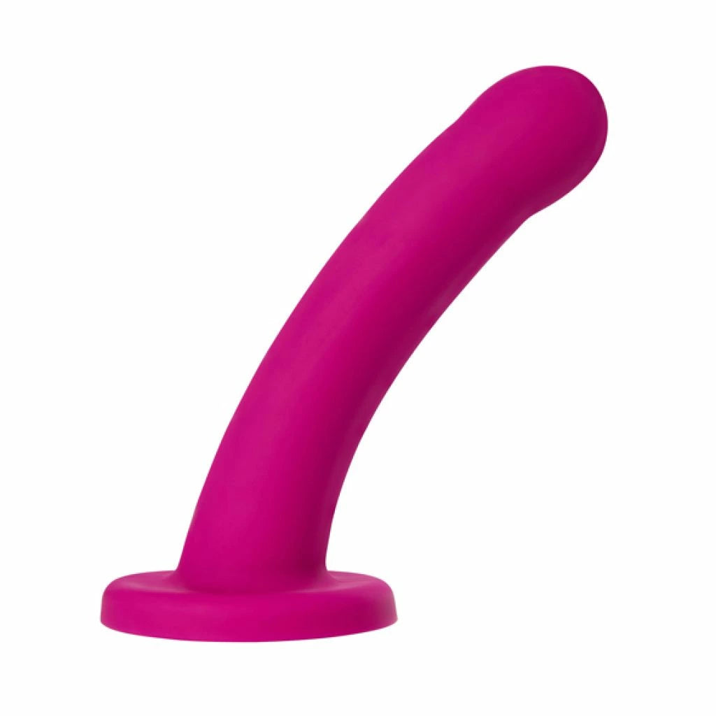Strap on günstig Kaufen-Sportsheets - Nexus Galaxie Plum. Sportsheets - Nexus Galaxie Plum <![CDATA[Silicone dildo. - Phthalate-free, non-porous, hypoallergenic - 17,8 cm solid silicone dildo with suction cup - 100% silicone - Compatible with strap ons with 3,8 cm o-rings and st