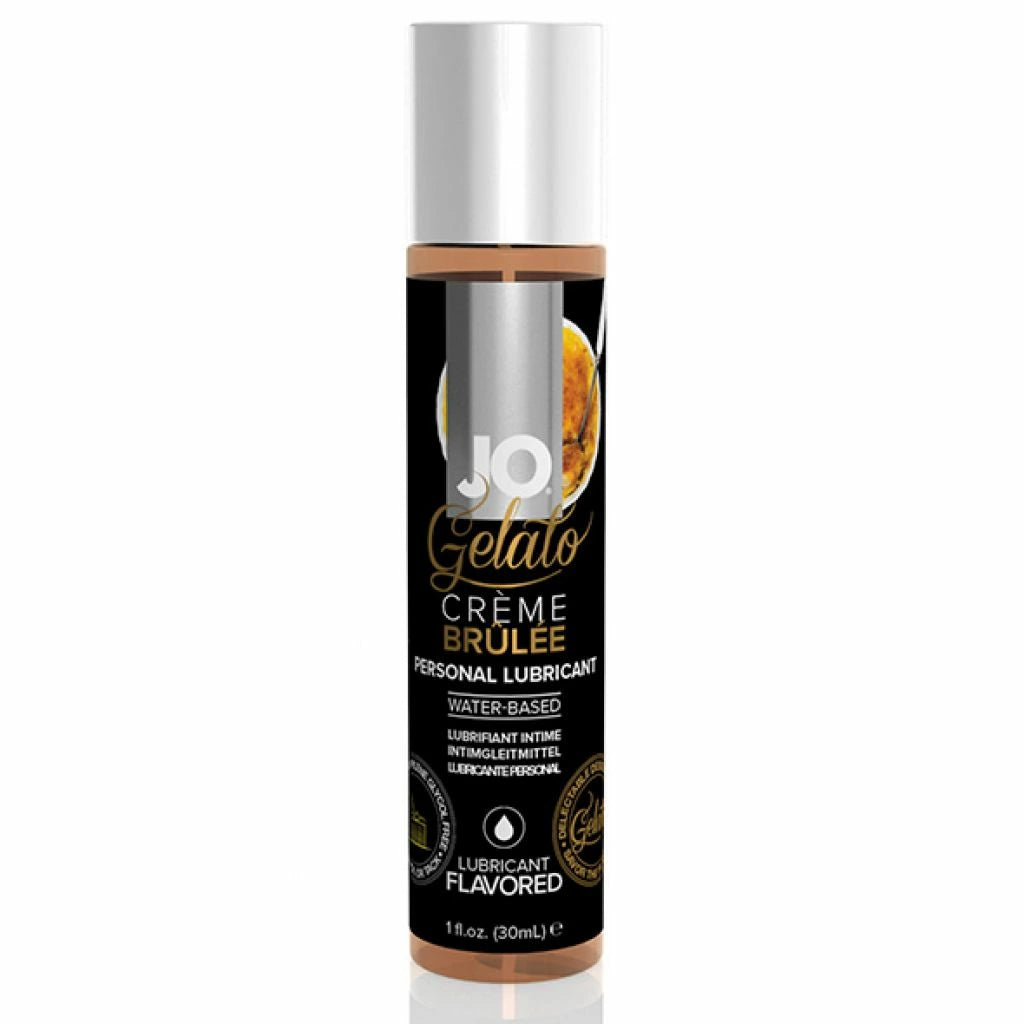 Play des günstig Kaufen-System JO - H2O Gelato Creme Brulee 30 ml. System JO - H2O Gelato Creme Brulee 30 ml <![CDATA[JO GELATO is a flavored water-based personal lubricant designed to enhance foreplay and comfort of intimacy. Formulated using a pure plant sourced glycerin, this