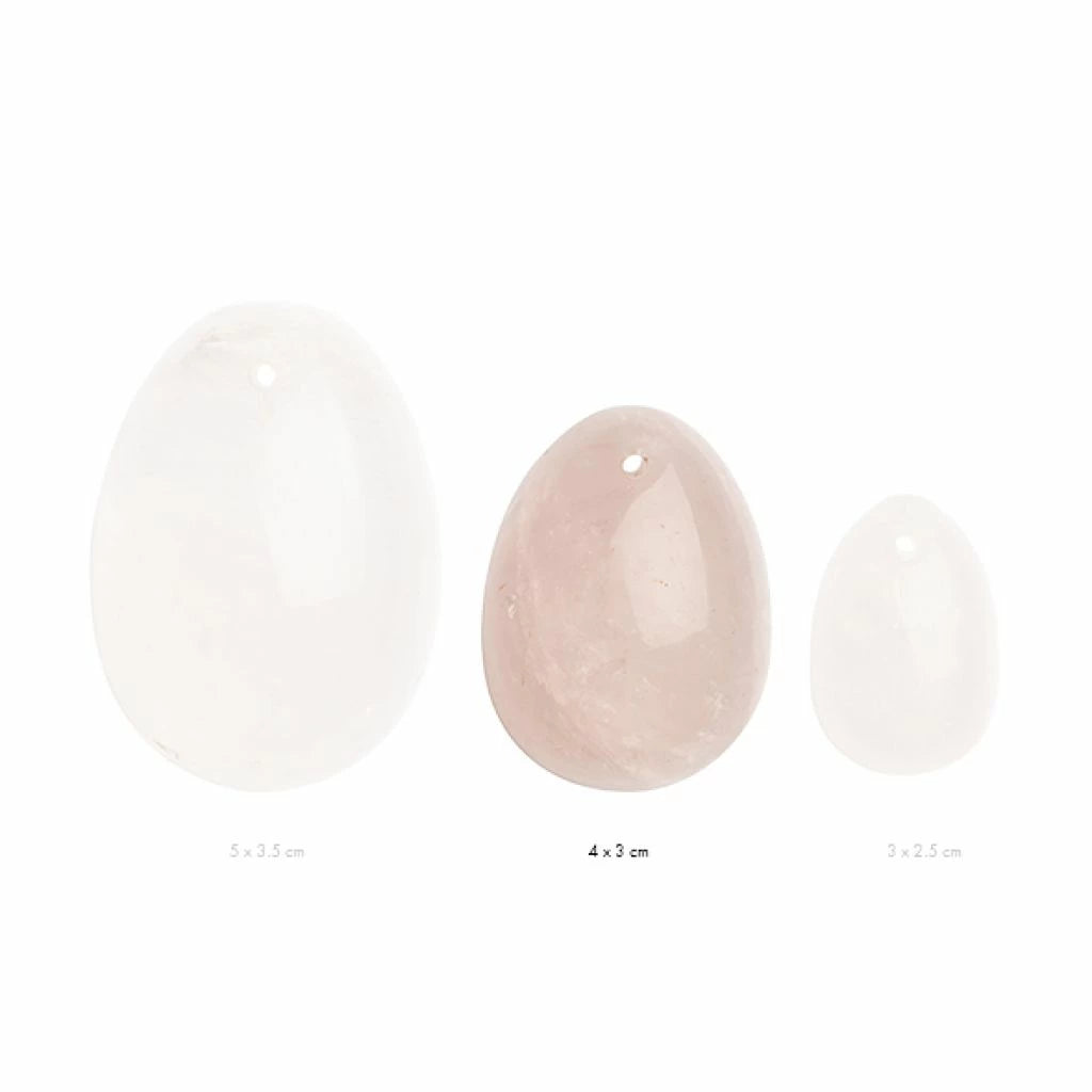 Pocket  günstig Kaufen-La Gemmes - Yoni Egg Rose Quartz M. La Gemmes - Yoni Egg Rose Quartz M <![CDATA[Wear this yoni egg as a piece of jewelry around your neck, in your pocket, in your bra or as a pelvic floor muscle trainer in your vagina. A yoni egg was originally intended t