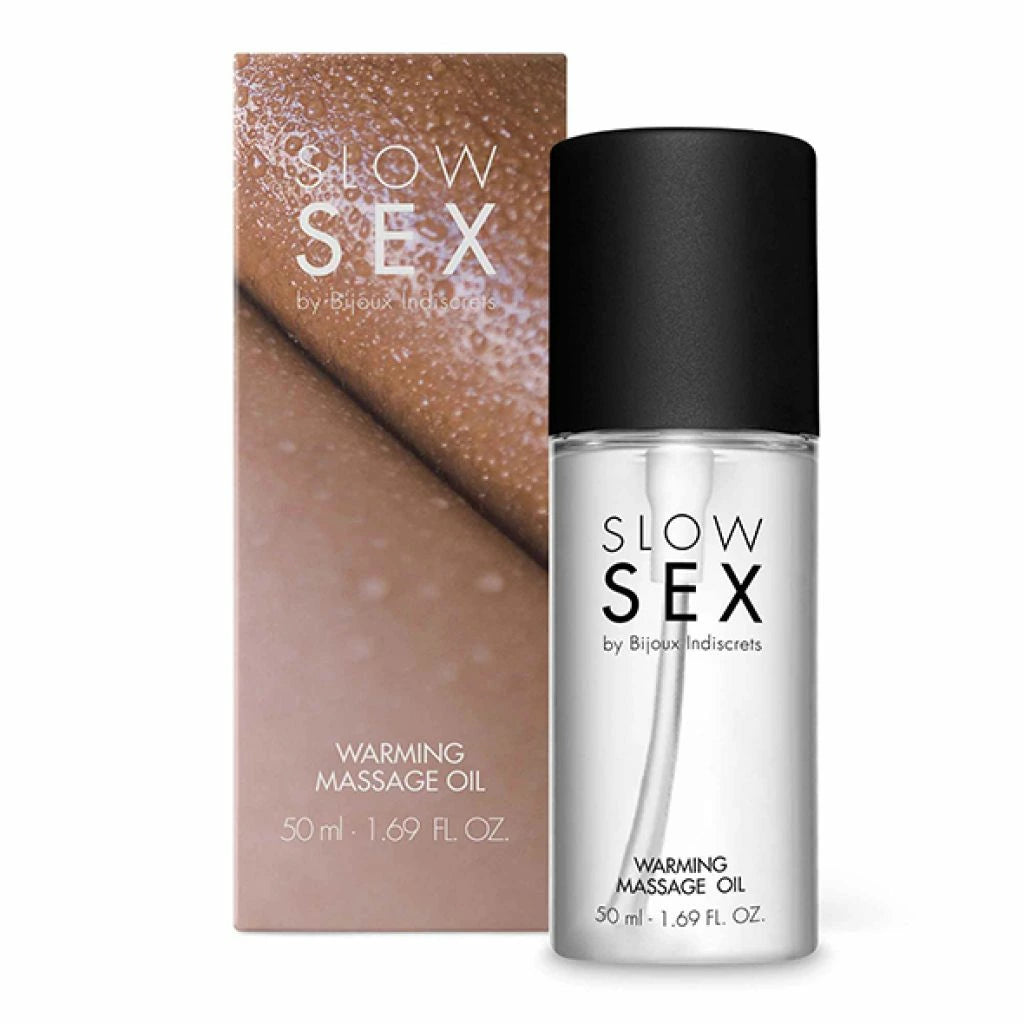 with all günstig Kaufen-Bijoux Indiscrets - Slow Sex Warming Massage Oil 50 ml. Bijoux Indiscrets - Slow Sex Warming Massage Oil 50 ml <![CDATA[Shall we skip straight to dessert? Raise the heat of your massages with this warming-effect, coconut flavour oil that invites full body