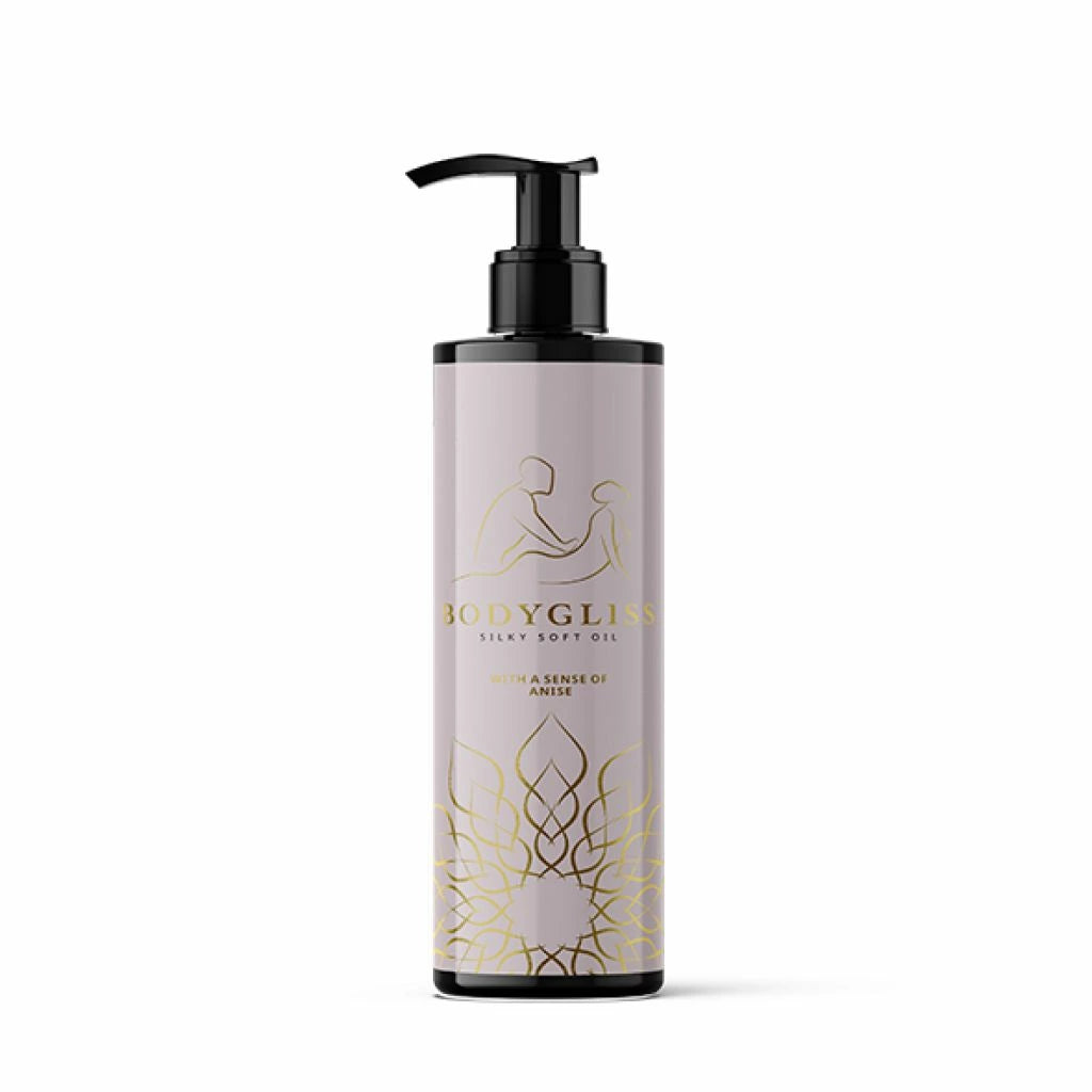 50 Mat günstig Kaufen-BodyGliss - Silky Soft Oil Anise 150 ml. BodyGliss - Silky Soft Oil Anise 150 ml <![CDATA[For sensual massages full of pleasure and intimate contact. With the sensory stimulating and mysterious scent of star anise. Lift your senses to exciting heights wit