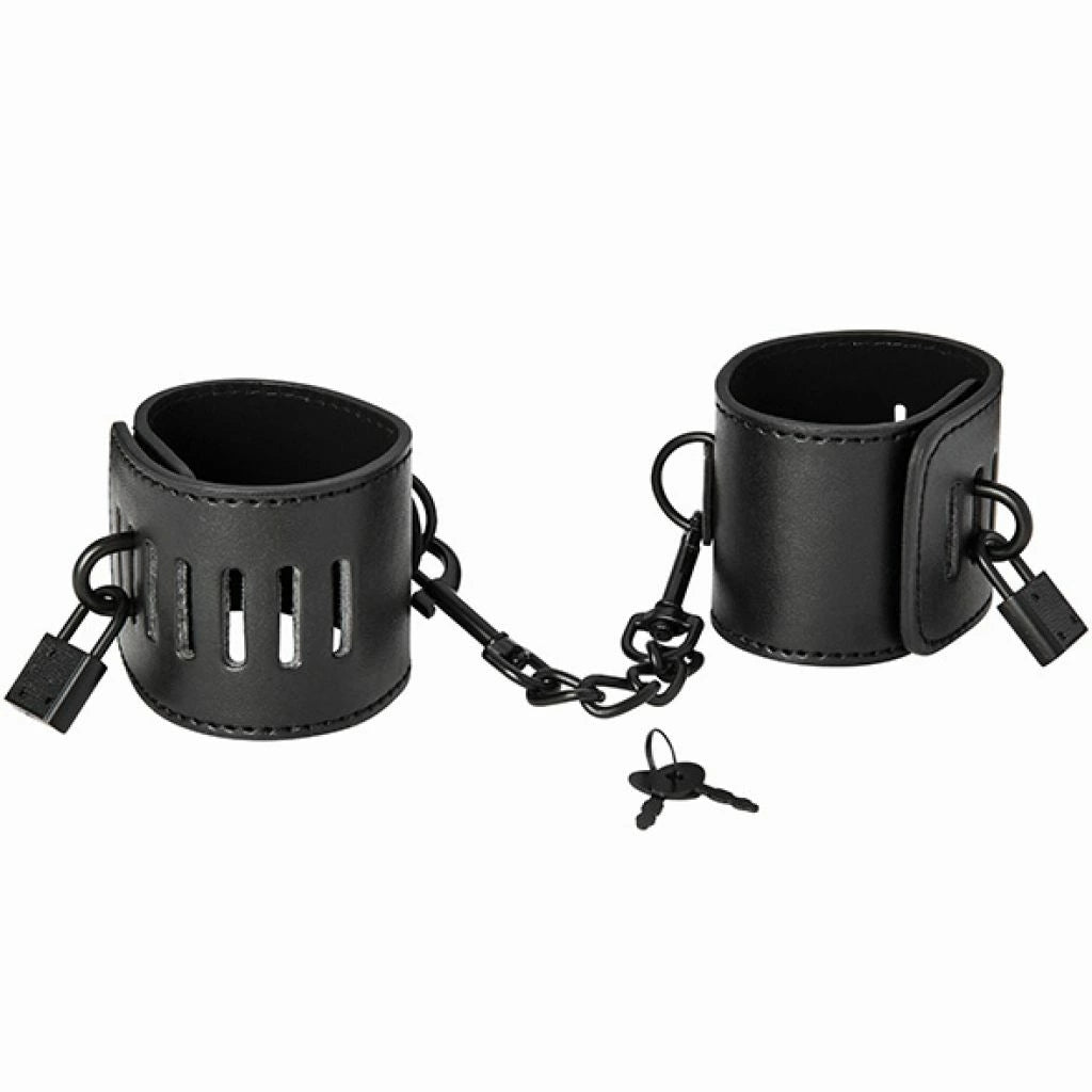 with R günstig Kaufen-S&M - Shadow Locking Cuffs. S&M - Shadow Locking Cuffs <![CDATA[Shadow Locking Cuffs offer simple and stylish restraint without compromising on durability. Use the locking closure to secure cuff in place, cuff pair includes (2) keys. Pair with you
