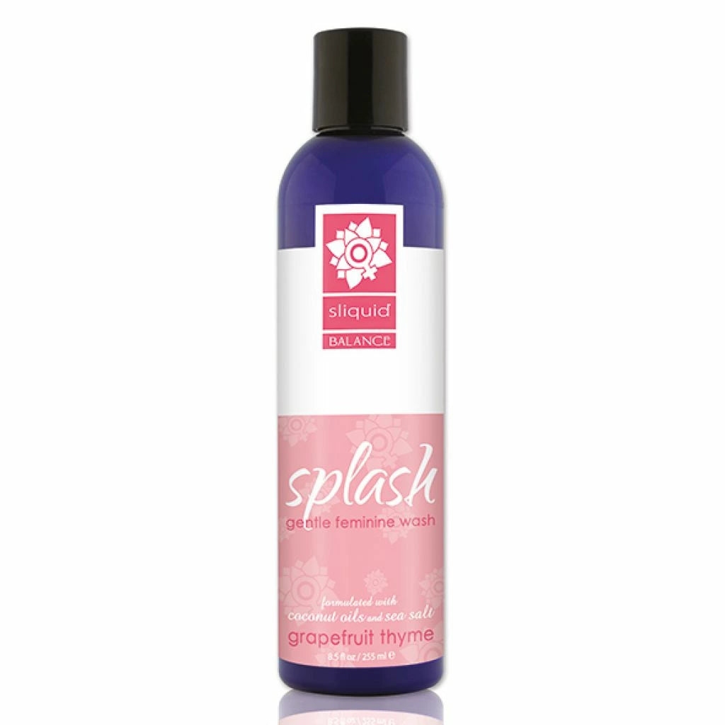 pH balance günstig Kaufen-Sliquid - Balance Splash Grapefruit Thyme 255 ml. Sliquid - Balance Splash Grapefruit Thyme 255 ml <![CDATA[pH balanced gentle feminine washes. Sliquid Splash is a gentle feminine wash, with a completely glycerine and paraben free formula. There are four 