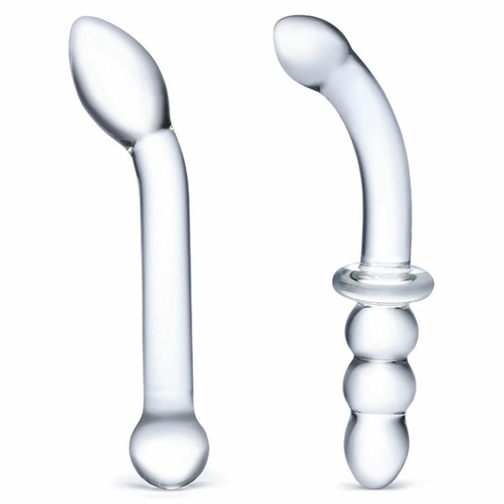 Classic S günstig Kaufen-Glas - G-Spot Pleasure Set. Glas - G-Spot Pleasure Set <![CDATA[Get the most out of your G-spot exploration with two smooth glass dildos that are curved for targeted stimulation. This set includes a classic G-spot dildo with a bulbous, tapered tip for smo