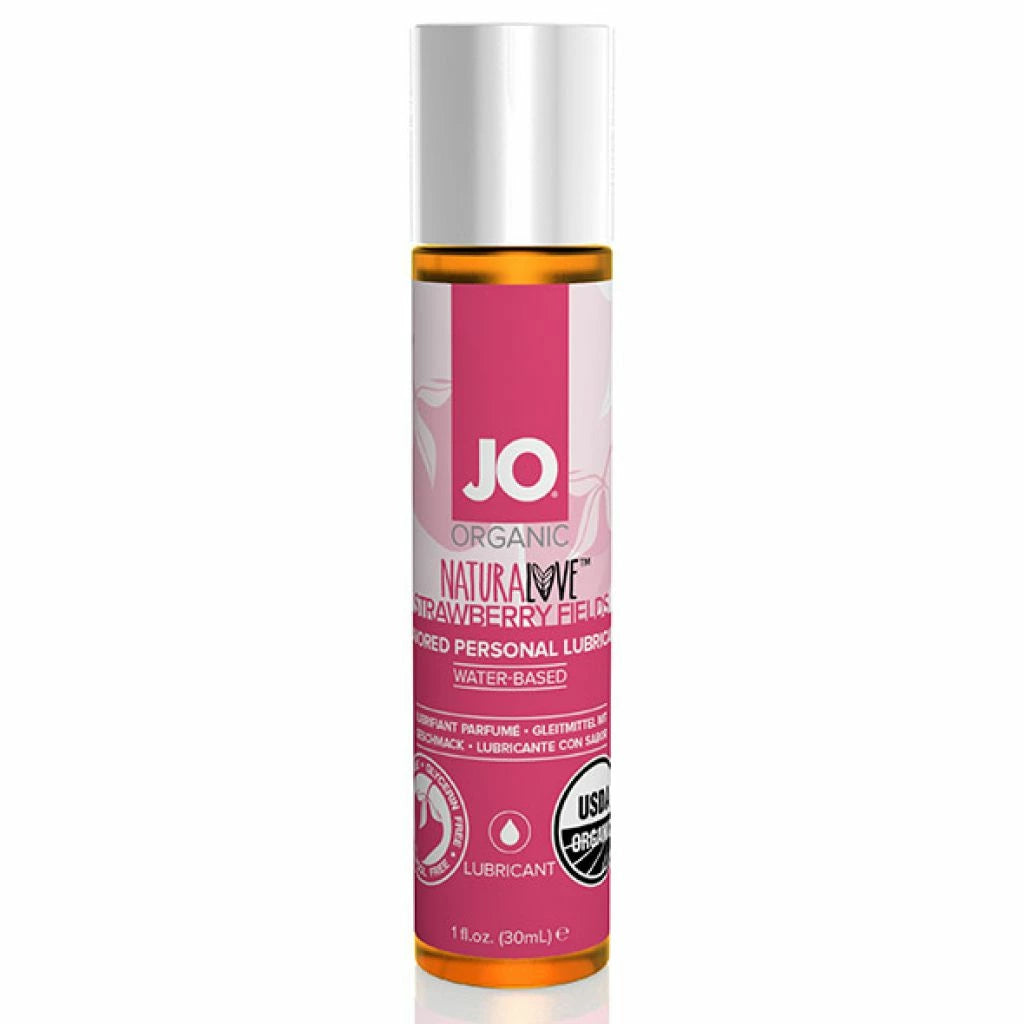 100 ml  günstig Kaufen-System JO - Organic NaturaLove Strawberry 30 ml. System JO - Organic NaturaLove Strawberry 30 ml <![CDATA[Love as Nature Intended. JO Organic is the only USDA Certified Organic lubricant on the market. 100% Organic. - USDA Certified Organic - Safe water-b