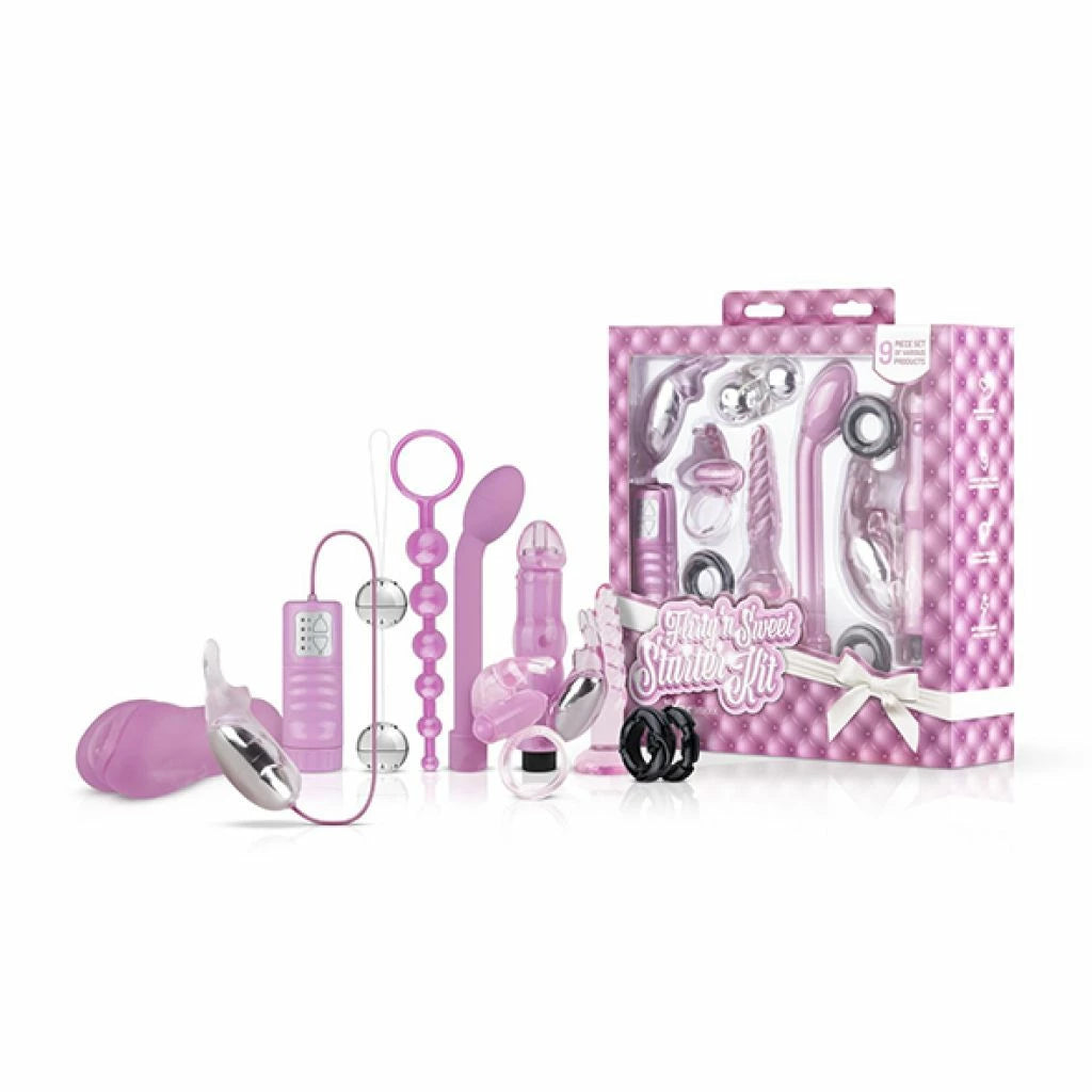 Love Kit günstig Kaufen-Loveboxxx - Flirty & Sweet Starter Kit. Loveboxxx - Flirty & Sweet Starter Kit <![CDATA[- Complete thrilling 9-piece set - For men, women and couples - Fun as a gift - Also for beginners - Colour: Pink This Flirty 'n Sweet Starter Kit by Loveboxxx