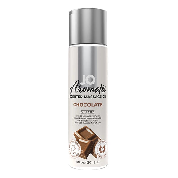 System Nes günstig Kaufen-System JO - Aromatix  Massage Oil Chocolate 120 ml. System JO - Aromatix  Massage Oil Chocolate 120 ml <![CDATA[JO Aromatix are thoughtfully crafted and vegan friendly. Let the fragrant undertones fill your senses, diving deeper into your massage, and lea